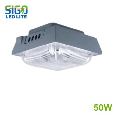 Luz de marquesina LED 50-100W IP65 para gasolinera
