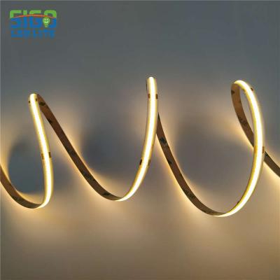 Tira de luces LED flexibles COB para iluminación de bricolaje en el hogar

