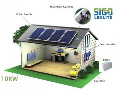 10KW Off Grid Solar System Wholesale for Outdoor